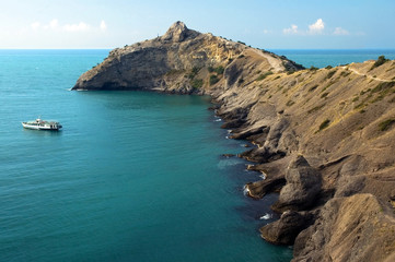 Fototapeta premium Nature reserve Novy Svet, Crimea.