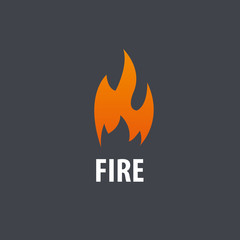 fire vector logo