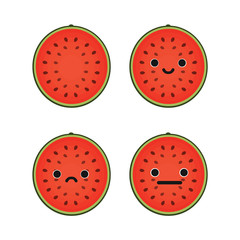 Watermelon character