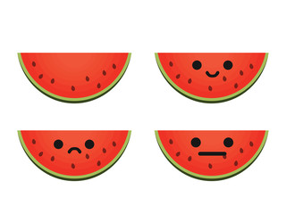 Watermelon character