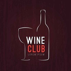 Sketchy wine club logo
