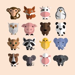 Cute animals collection