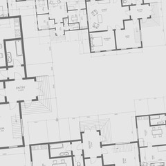 Architectural background. Vector.