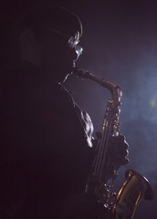 African American Jazz Musician Blues Club Preformer