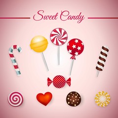 Sweet candy collection