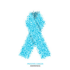 Vector modern prostate cancer awareness circles desigen