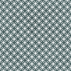 Fototapeta premium Circles Tile Pattern Repeat Background
