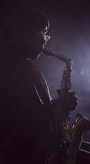 African American Jazz Musician Blues Club Preformer
