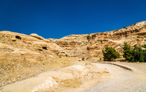 Road to the Siq at Petra