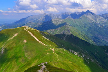 góry Tatry - Czerwone Wierchy