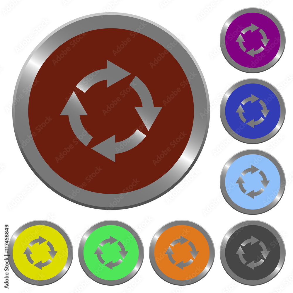 Poster color rotate right buttons