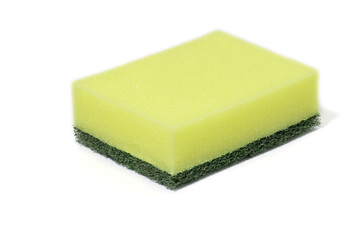 green nylon fibers wool cleaners, detergents, household cleaning sponge for cleaning