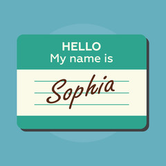 Hello My Name Is Introduction cards