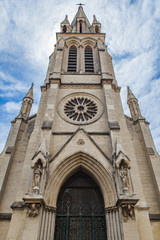 Fototapeta na wymiar Sainte Anne Church in Montpellier