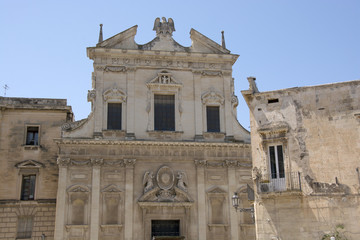 Lecce, città della Puglia, Italia