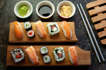 Sushi meal