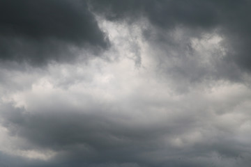 Fototapeta premium Dark sky before rain