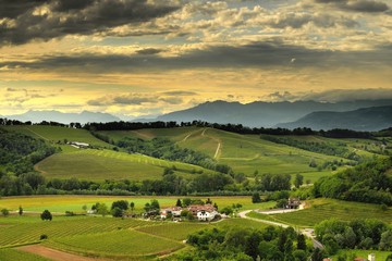Oostelijke heuvels van Friuli Venezia Giulia (Italië)