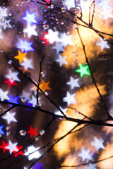 Christmas stars illumination