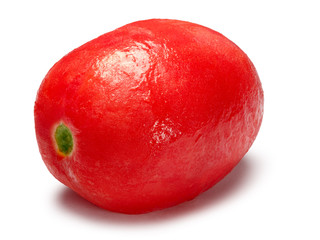 Whole peeled tomato,clipping  paths