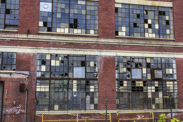 Urban Blight IV - Abandoned Factory - Worn, Broken and Forgotten © jetcityimage