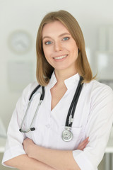 cute female doctor 