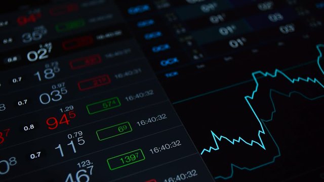 Stock exchange background