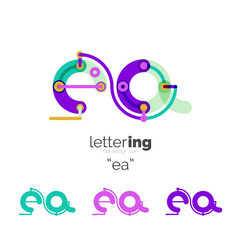 Letters logo icon