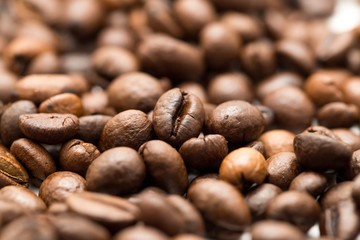 coffee beans as a background