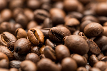 coffee beans as a background