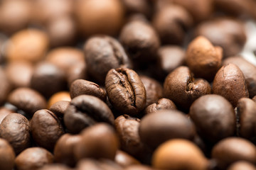 coffee beans as a background