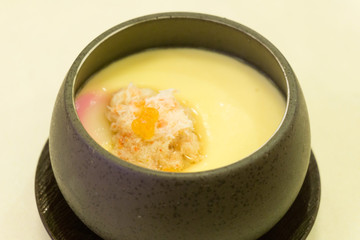 蟹の茶碗蒸し