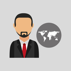 world map icon