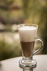 Hot latte.