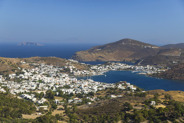 Obraz premium Patmos island Greece