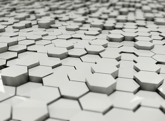 Obraz premium 3d ilustracja cząsteczki jako tło