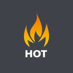 fire vector logo