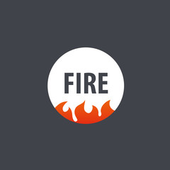 fire vector logo