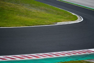 Foto op Canvas Race track curve road for car racing © areporter