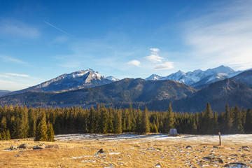 mountain landscape, Tatry, Poland