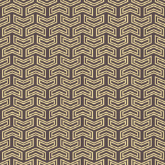 Geometric Seamless Pattern With Triangles