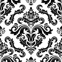 Seamless Wallpaper in the Style of Baroque