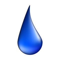 water drop vector symbol icon design. illustration isolated on white background