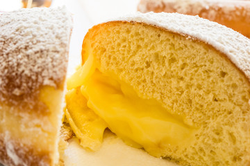 Kraphen alla crema tagliato