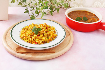 美味しそうなカレーライス