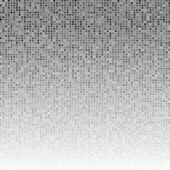 Abstract Grey Creative Pixel Pattern. Technology Background