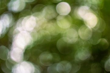 bright background with abstract spots of light