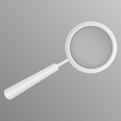 vector icon magnifies