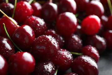 Cherries background
