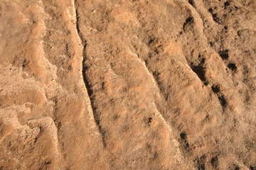 Background texture of stone wall, old rock